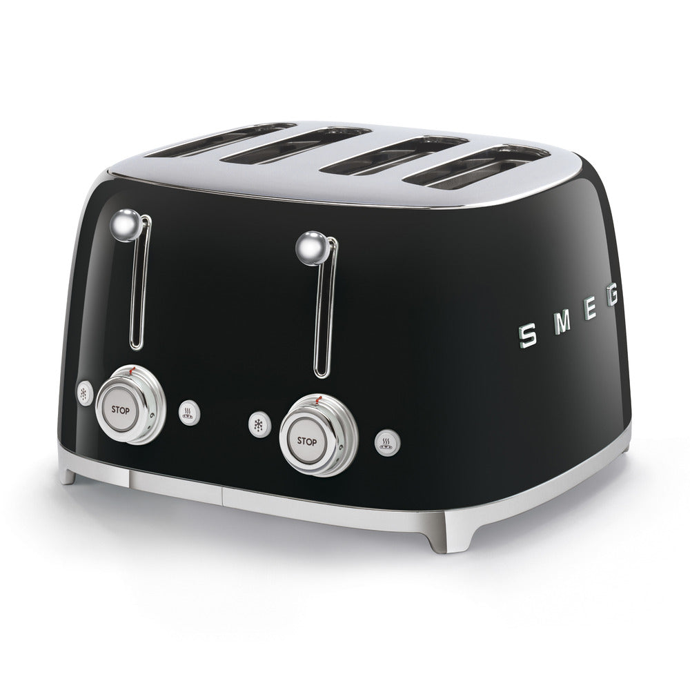 Smeg 4 Slice Toaster - Black