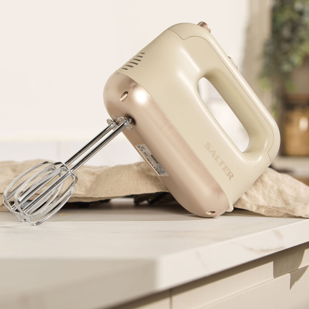 Salter Bakes Hand Mixer - Oatmeal