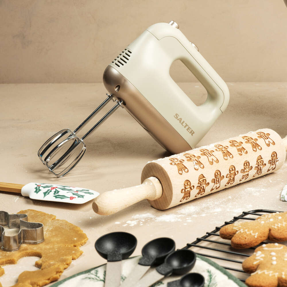 Salter Bakes Hand Mixer - Oatmeal