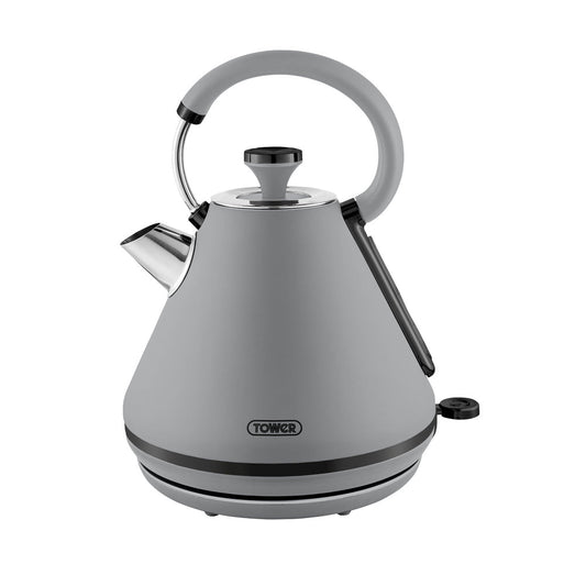 Tower Sera 3Kw Rapid Boil 1.7L Pyramid Kettle - Grey