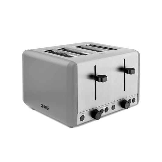 Tower Sera 4 Slice Toaster-  Grey