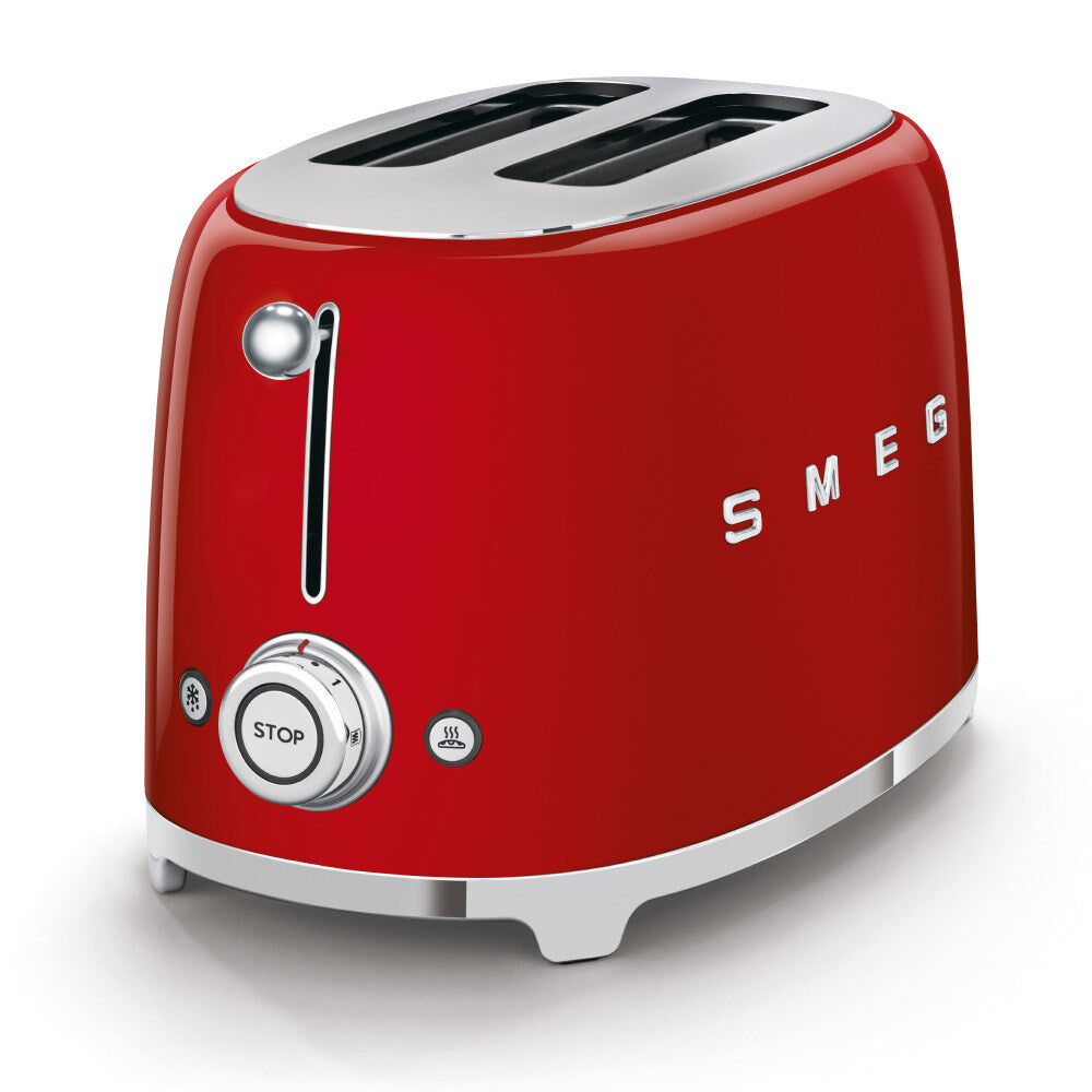 Smeg 2 Slice Toaster - Red