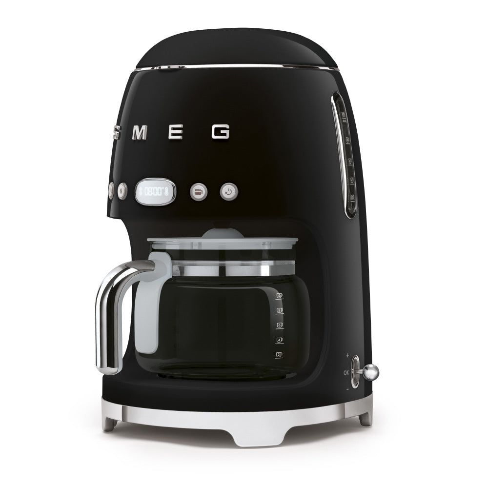 Smeg Drip Coffee Machine 10 cup - Black
