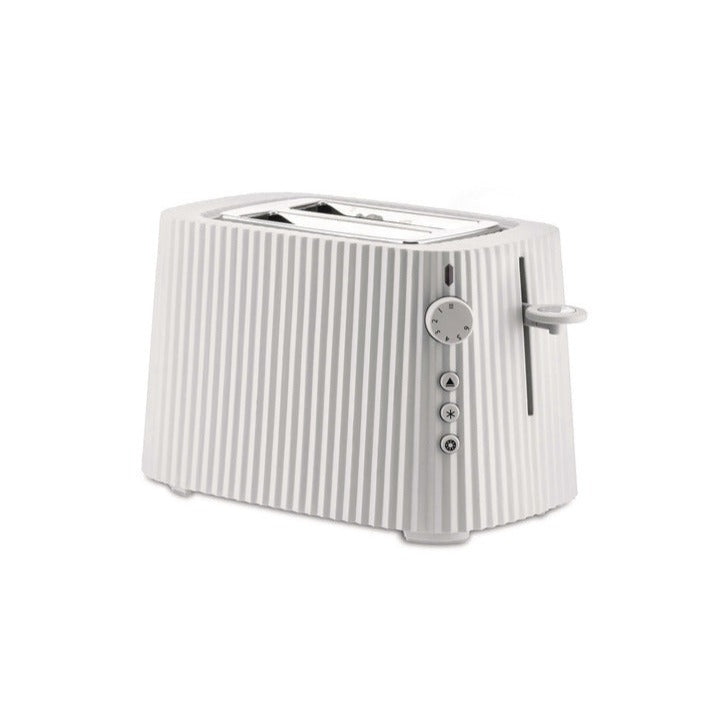 Alessi Plisse 2 Slice Toaster - White