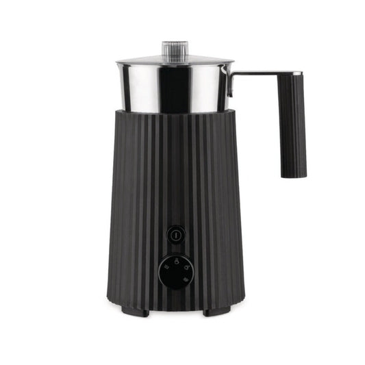 Alessi Plisse Milk Frother - Black