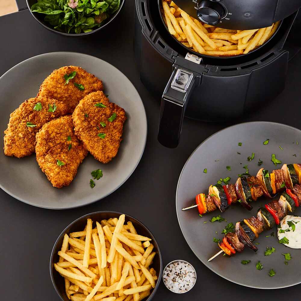 Swan Stealth Manual Air Fryer 1.6kg Food Capacity