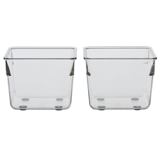 Square Kitchen Organiser Trays - Set of 2