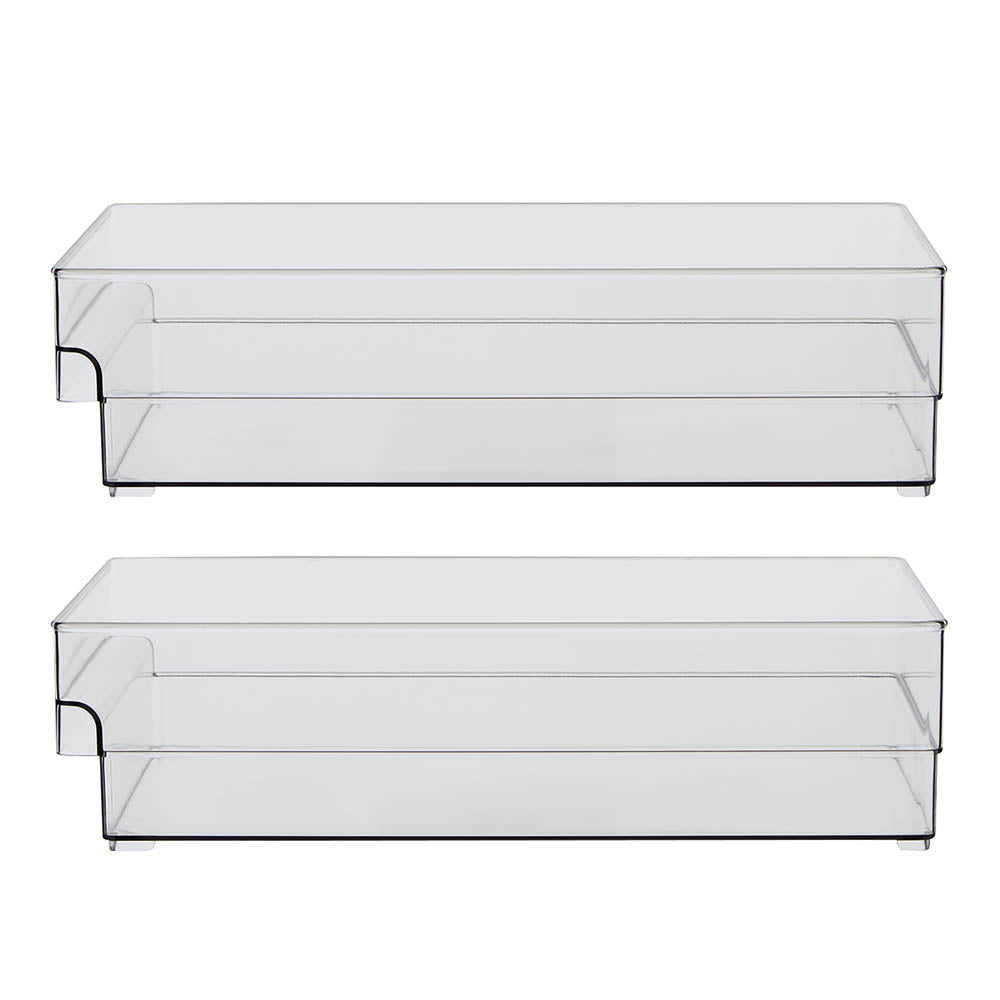 Large Fridge Organiser Trays - Set of 2