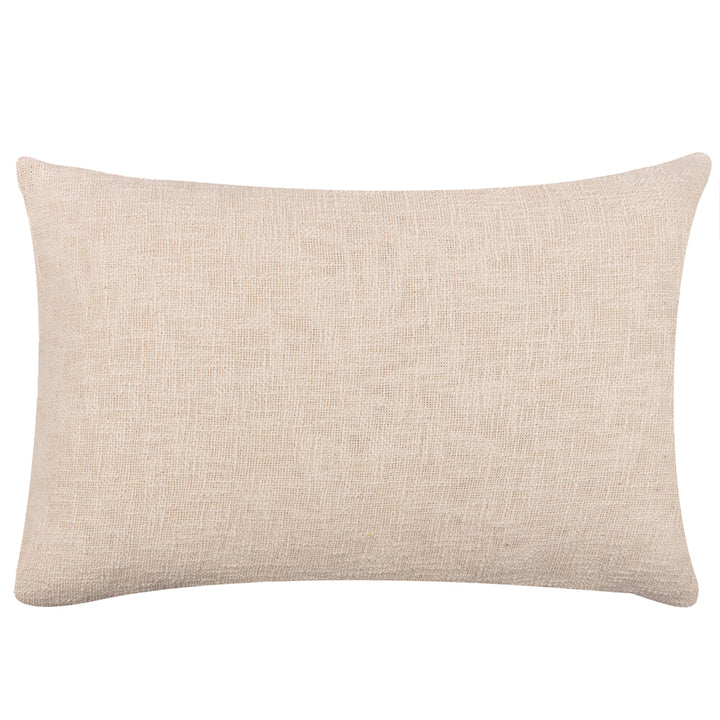 Terra New Printed Slub Cotton Cushion Moss
