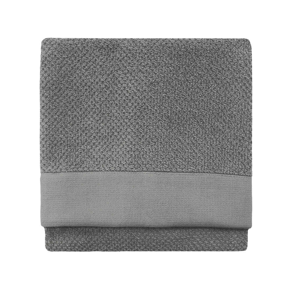 Textured Hand Towel Cool - Grey