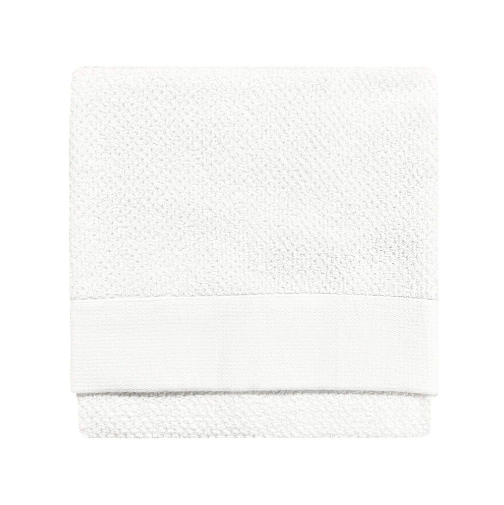 Textured Bath Towel - White