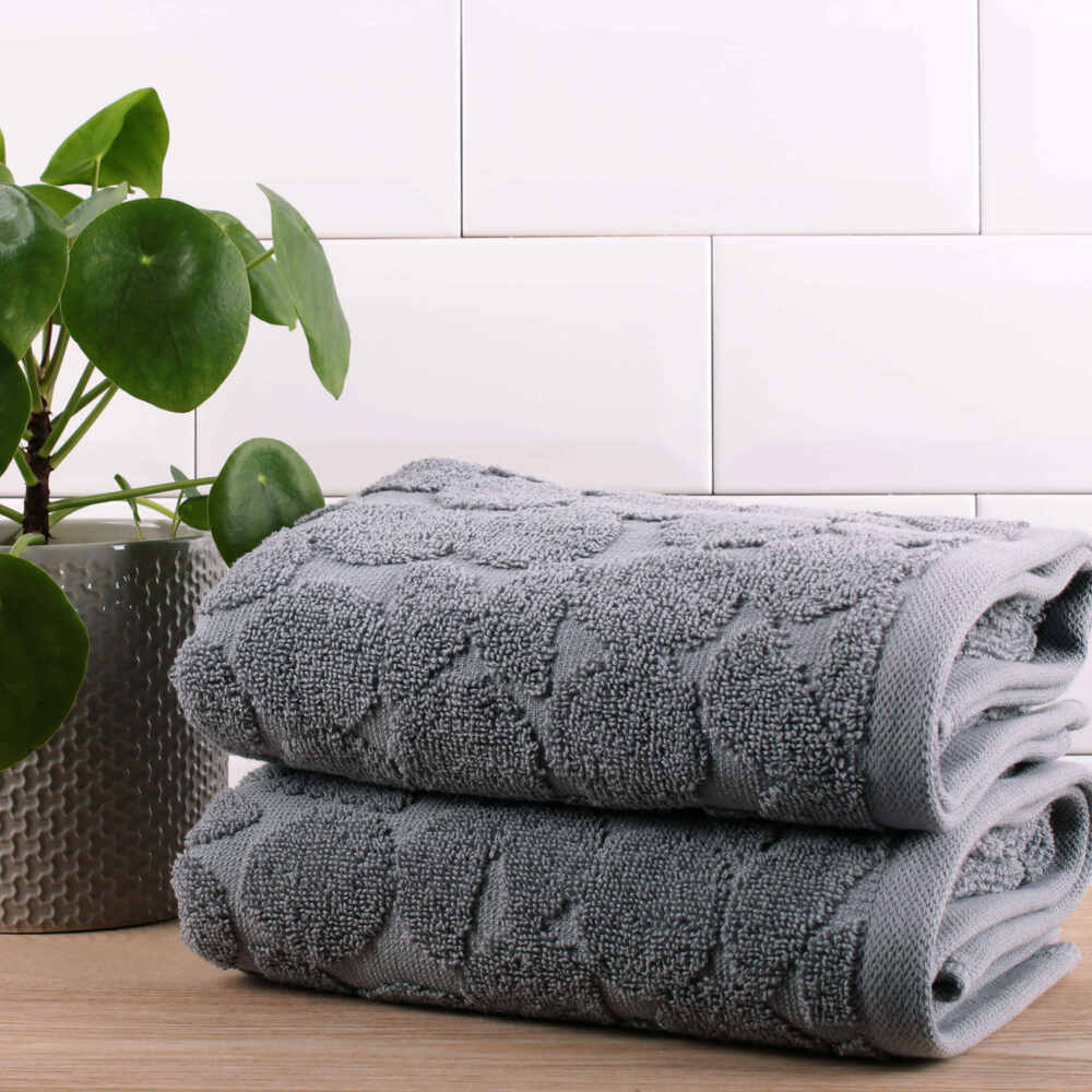 Pebble Grey Hand Towel