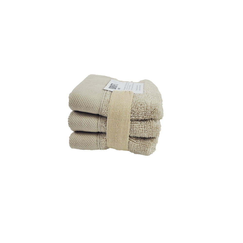 Abode Eco Hand Towel - Natural