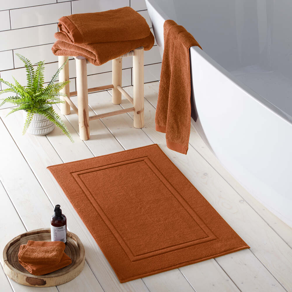 Abode Eco Bath Mat - Terracotta