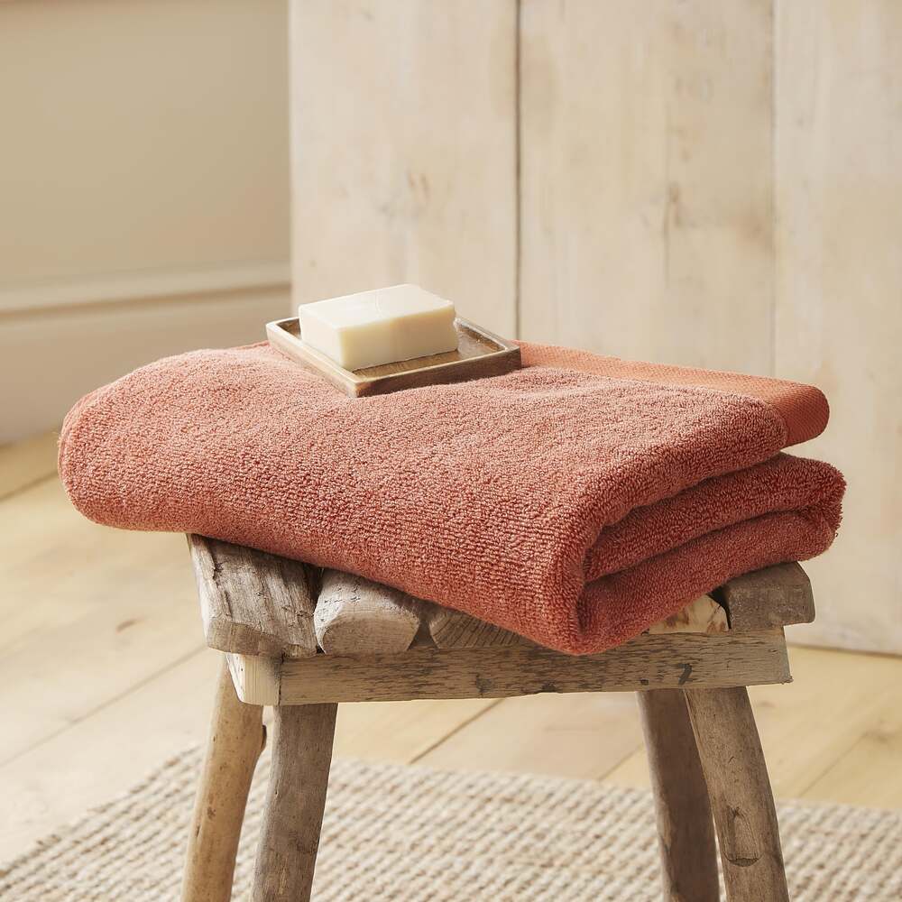 Abode Eco Hand Towel - Terracotta