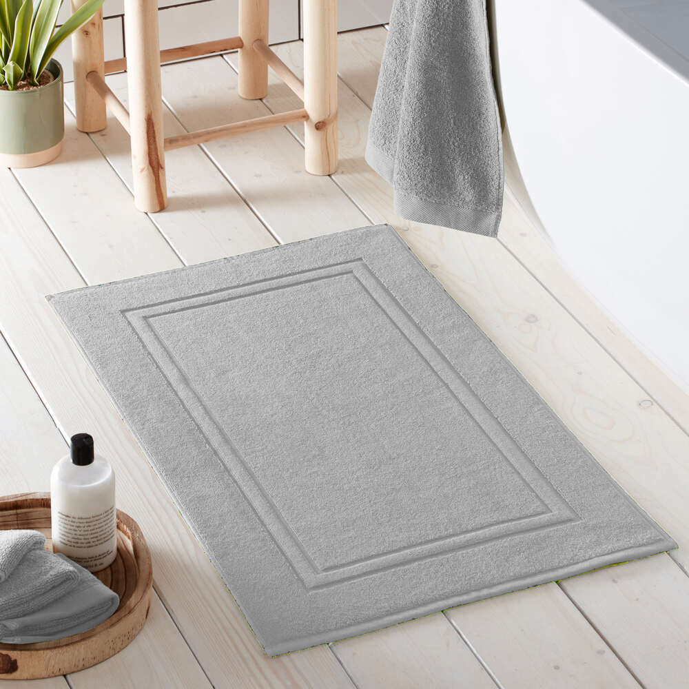 Abode Eco Bath Mat Grey