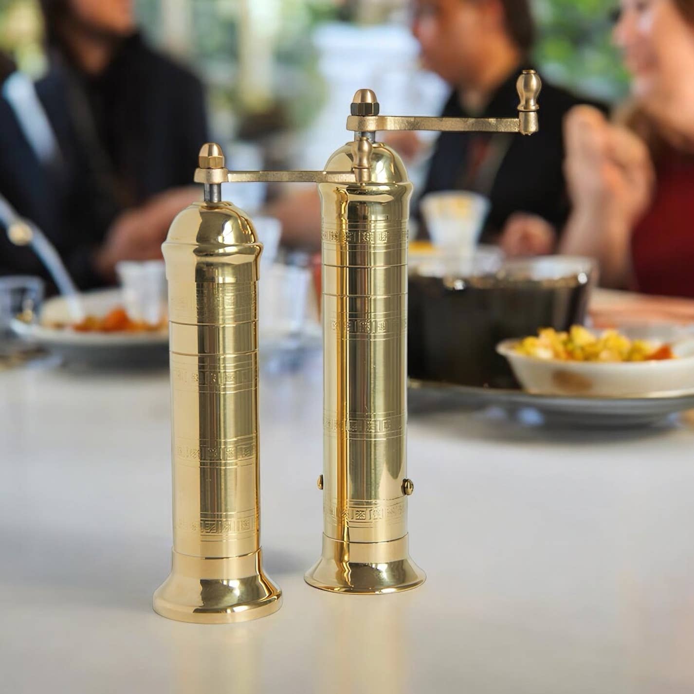 The original 'Brass Mill' - 8" pepper grinder