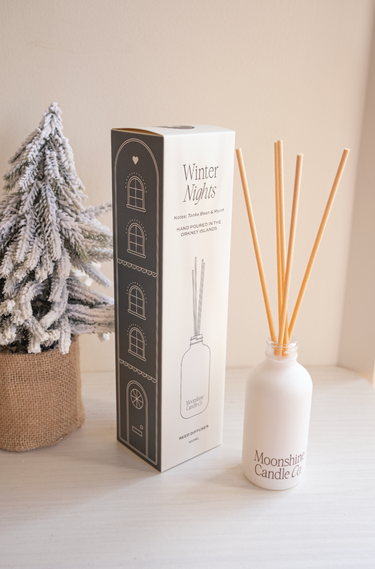 'Winter Nights' Tonka & Myrrh Luxury Christmas Reed Diffuser